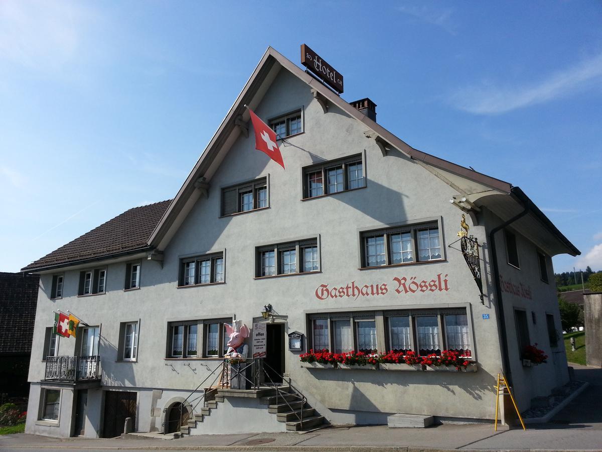 Hotel Gasthaus Rossli Sankt Gallenkappel Exteriér fotografie